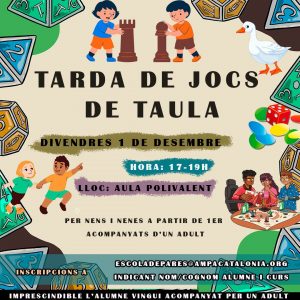 Tarda de Jocs de Taula