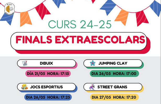 Finals de les Extraescolars 2025