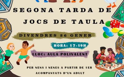 Segona Tarda de Jocs de Taula